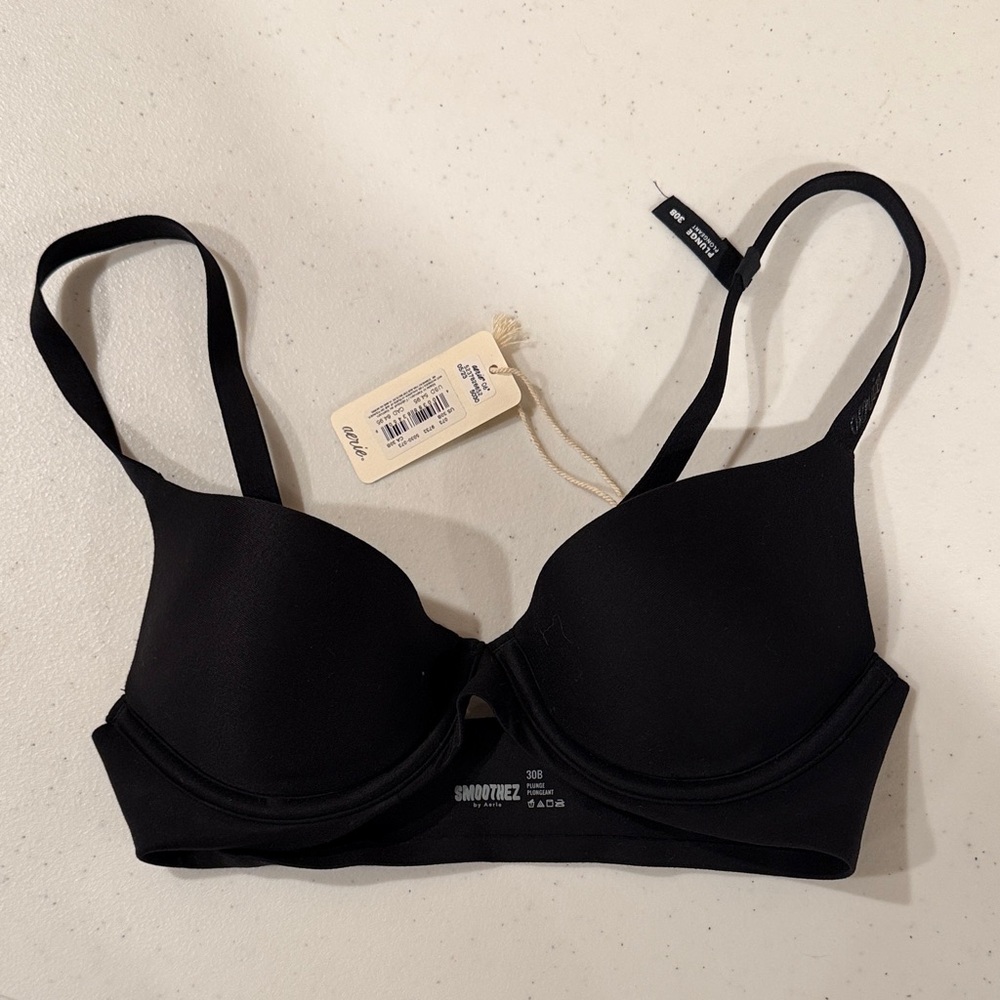 Aerie Classic Black Bra 30B